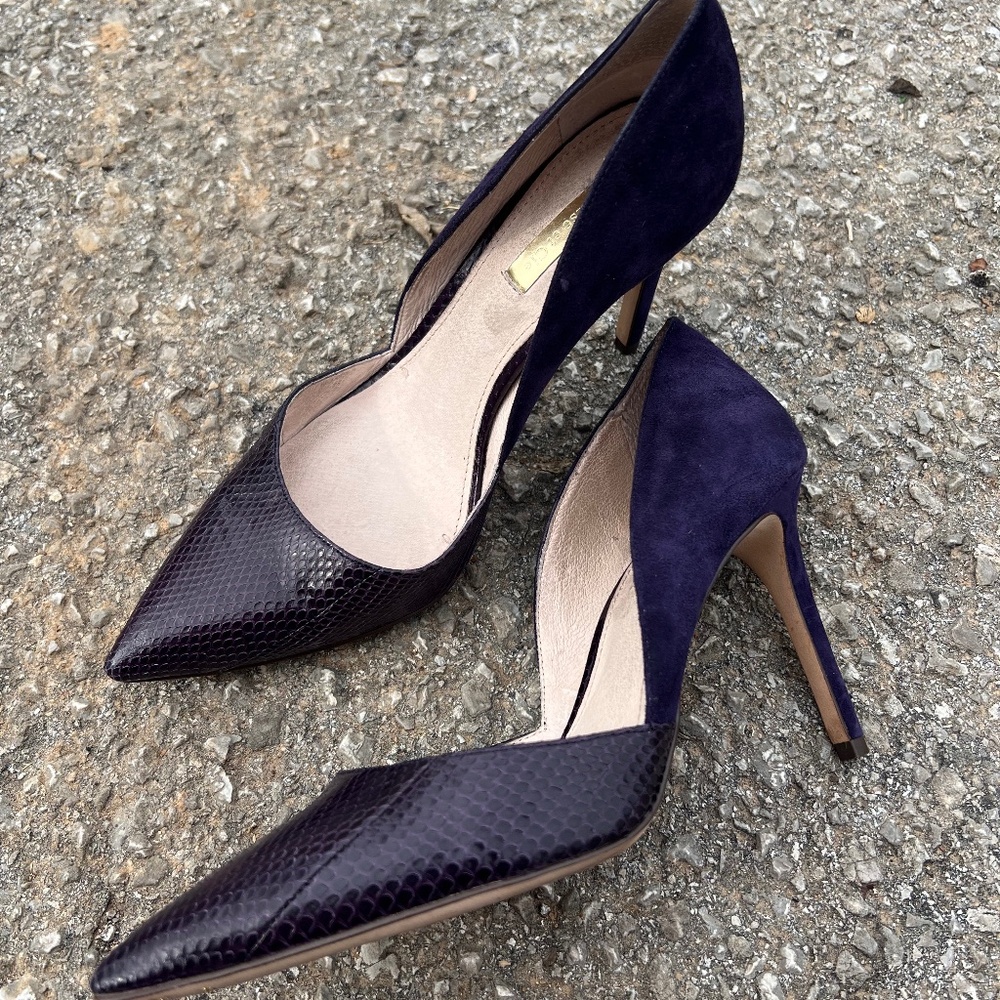 Louise et Cie Purple D’Orsay Pumps